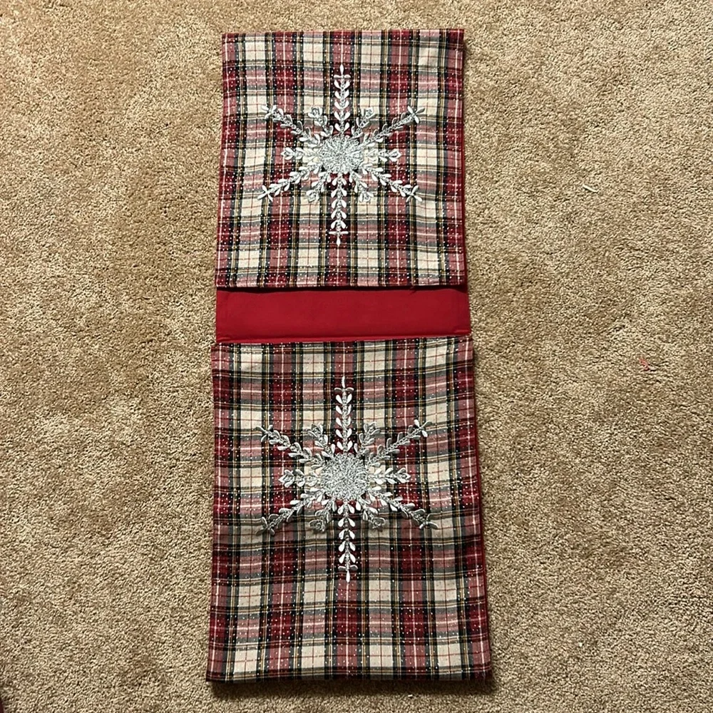 Tartan Winter Table Runner